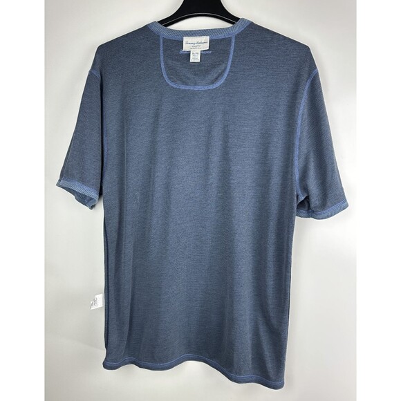 2 Tommy Bahama Flip Sky IslandZone T-Shirts Reversible Tee Blue Men's Size XL - Picture 14 of 16